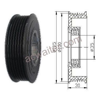 21-51102 Compressor:6SEU14C