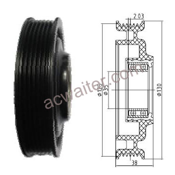 21-51120 Compressor:6SEU14C