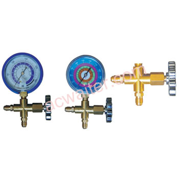 36-10030 Hi-side manifold with gauge